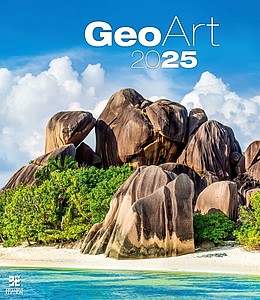 Geo Art 2025, nástěnný kalendář, prodloužená záda