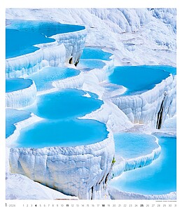 Geo Art 2027, nástěnný kalendář, prodloužená záda