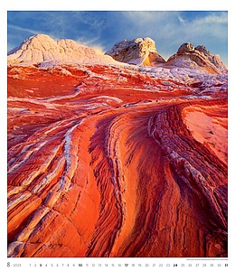 Geo Art 2027, nástěnný kalendář, prodloužená záda