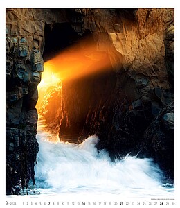 Geo Art 2027, nástěnný kalendář, prodloužená záda