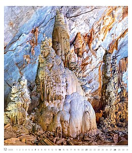 Geo Art 2027, nástěnný kalendář, prodloužená záda