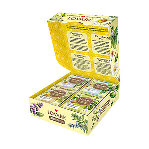GIMIRO LOVARÉ Chamomile collection 41,6g (32 sáčků, kolekce čajů)