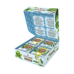 GIMIRO LOVARÉ Mint collection 41,6g (32 sáčků, kolekce čajů)