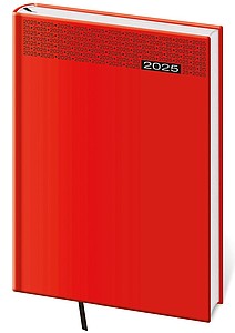 Gommato 2025 diář týdenní B5, červený