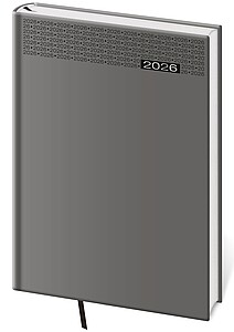 Gommato 2027 diář týdenní B5, šedý