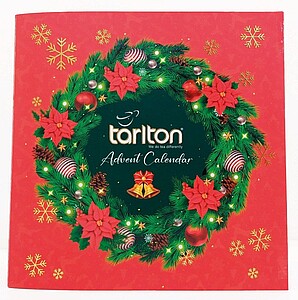 GRATELO - TARLTON Advent Calendar pyramidové sáčky 24x2g - reklamní předměty