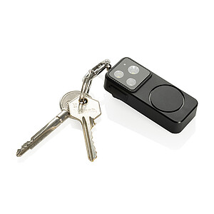 GuardBuddy RCS osobní alarm s dobíjením přes USB-C, černá