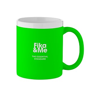 GURIO Keramický hrnek 300 ml, neonově zelená