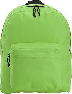 HERMIOL Městský batoh z polyesteru s nastavitelnými ramenními popruhy, zelený