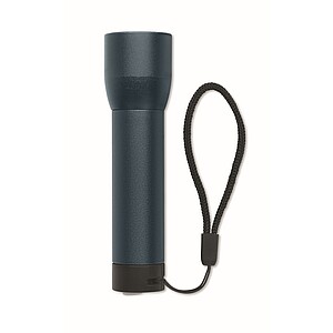 Hliníková dobíjecí svítilna, námořní modrá