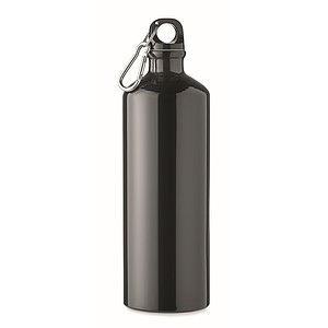 Hliníková láhev na pití, 1l, černá - reklamní předměty