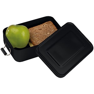 Hliníkový lunchbox, černý