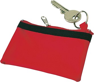 HOLMES Pouzdro na klíče,červená,nylon - klíčenky s potiskem