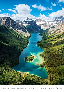 Hory 2027, nástěnný kalendář, prodloužená záda