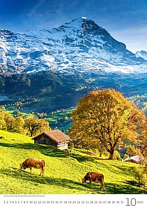 Hory 2027, nástěnný kalendář, prodloužená záda