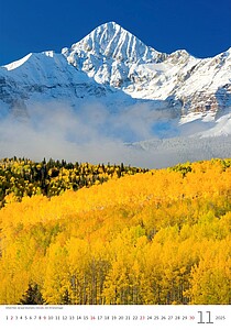 Hory 2027, nástěnný kalendář, prodloužená záda