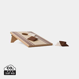 Hra Cornhole, hnědá - reklamní předměty