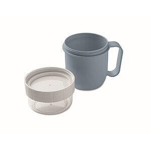 Hrnek na cesty z PP 450 ml, petrolejová