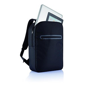 Jednoduchý batoh s přihrádkou na tablet, černá