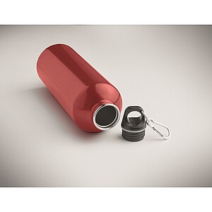 Jednostěnná láhev 1000 ml, červená