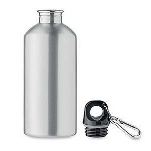 Jednostěnná láhev 500 ml, stříbrná