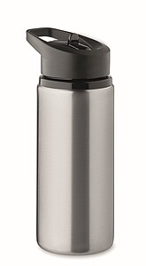 Jednostěnná láhev 500ml, stříbrná