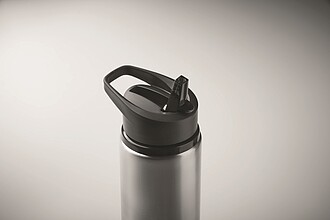 Jednostěnná láhev 500ml, stříbrná