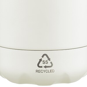 Jednostěnná nerezová termoska 700 ml, bílá