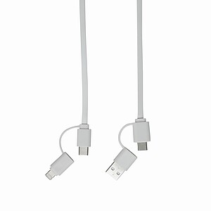 Kabel pro nabíjení a přenos dat, bílá