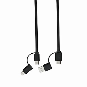 Kabel pro nabíjení a přenos dat, černá