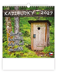 Kadibudky nástěnný kalendář 2027