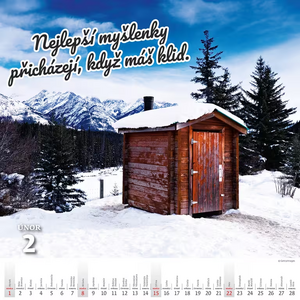 Kadibudky nástěnný kalendář 2027