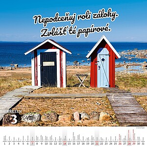 Kadibudky nástěnný kalendář 2027