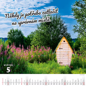 Kadibudky nástěnný kalendář 2027