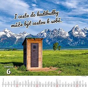 Kadibudky nástěnný kalendář 2027
