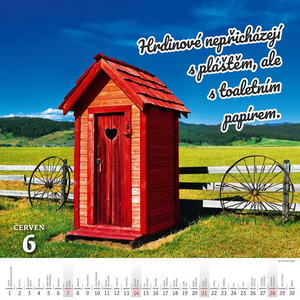 Kadibudky nástěnný kalendář 2027