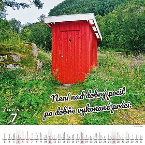 Kadibudky nástěnný kalendář 2027