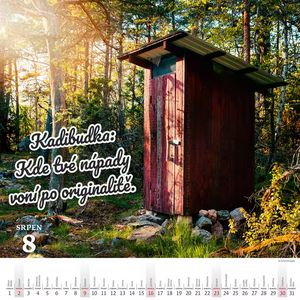 Kadibudky nástěnný kalendář 2027