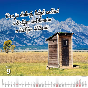 Kadibudky nástěnný kalendář 2027