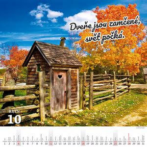 Kadibudky nástěnný kalendář 2027