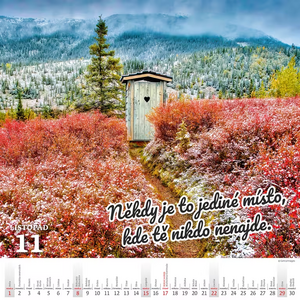 Kadibudky nástěnný kalendář 2027
