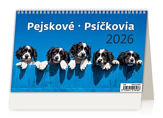 Kamarádi 2026, stolní kalendář