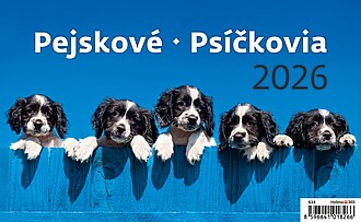 Kamarádi 2026, stolní kalendář