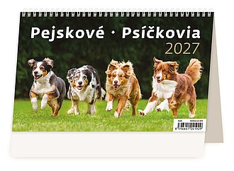 Kamarádi 2027, stolní kalendář - reklamní kalendáře