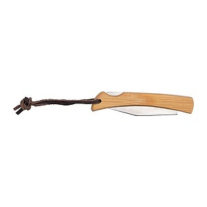 Kapesní nožík s bambusovou střenkou