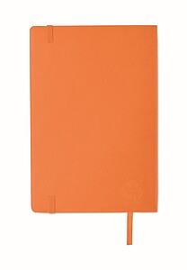 KARDEN recyklovaný zápisník A5, oranžová
