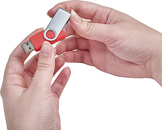 KARKULA USB flash disk kapacita 16GB, stříbrno černá