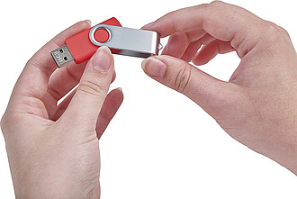 KARKULA USB flash disk kapacita 16GB, stříbrno černá