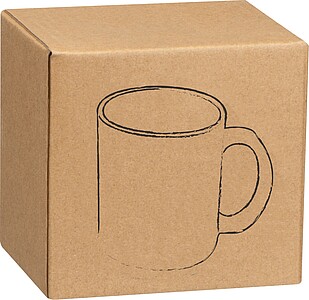 Keramický hrnek 300 ml, červená