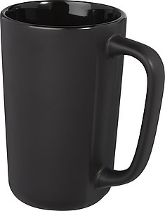 Keramický hrnek 480 ml Perk, černá